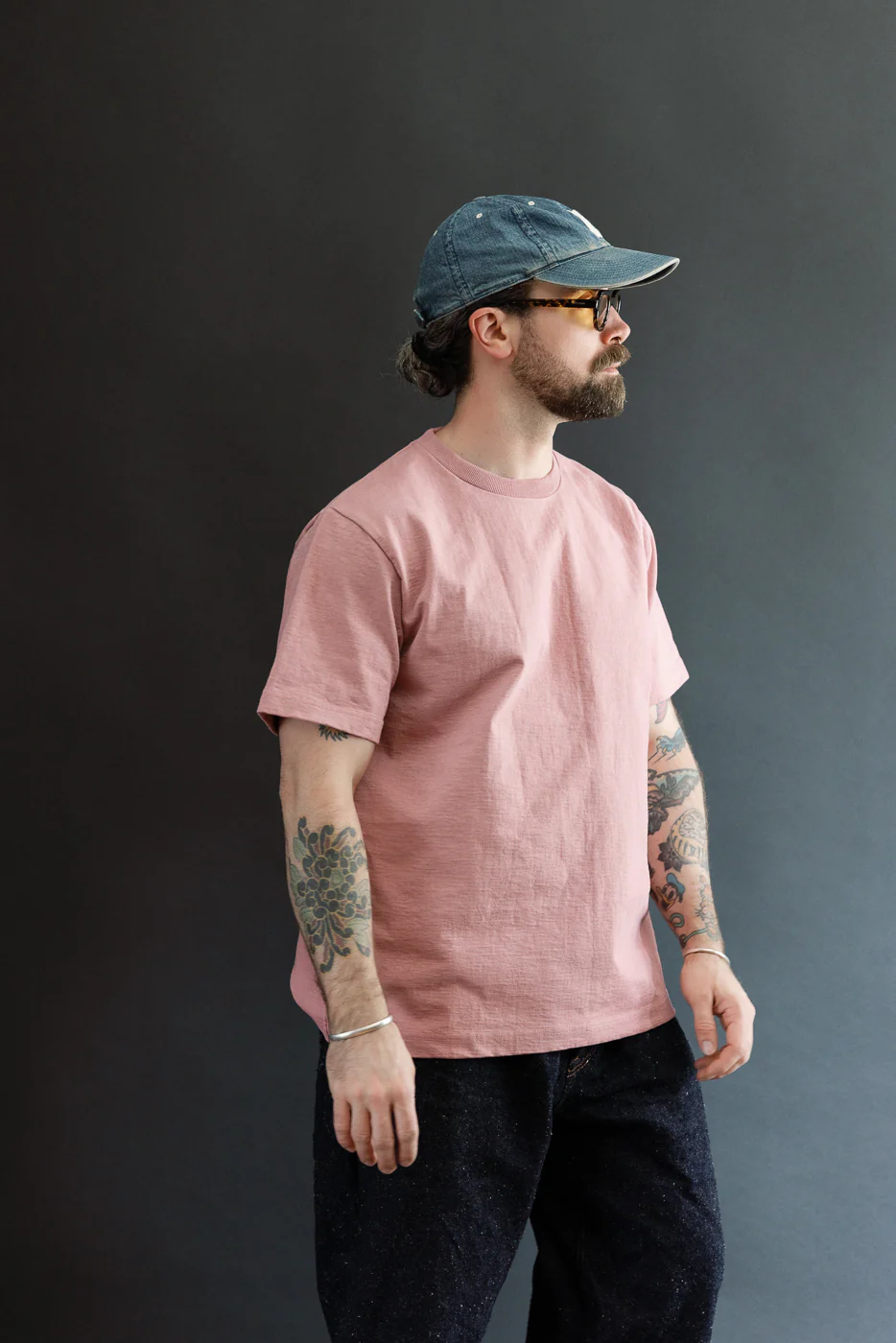 JM5444 - Dotsume T-Shirt - 448 Old Raspberry - Image 13