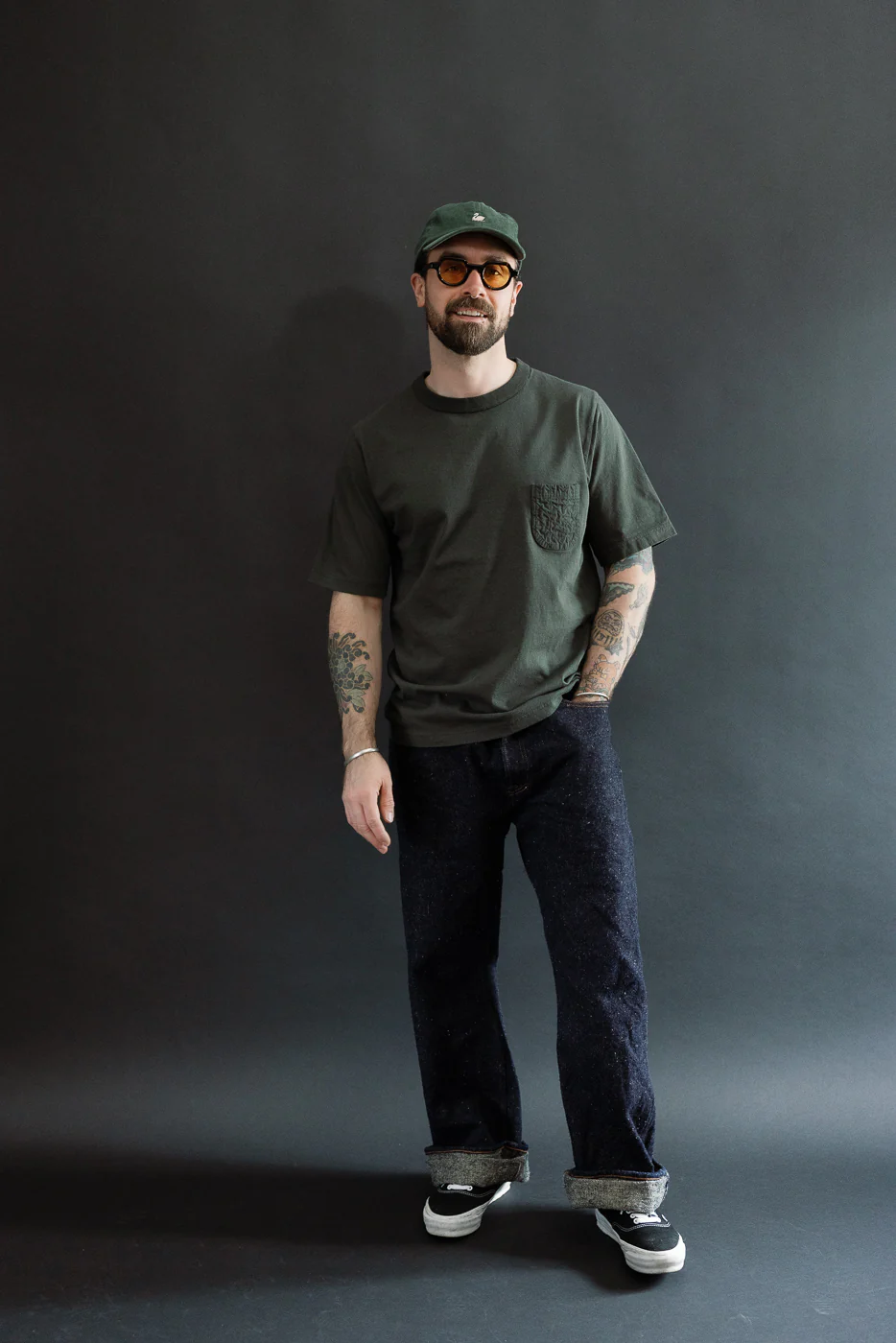 JM5533LV - QLT Pocket T-Shirt - 365 Rosin Green - Image 7