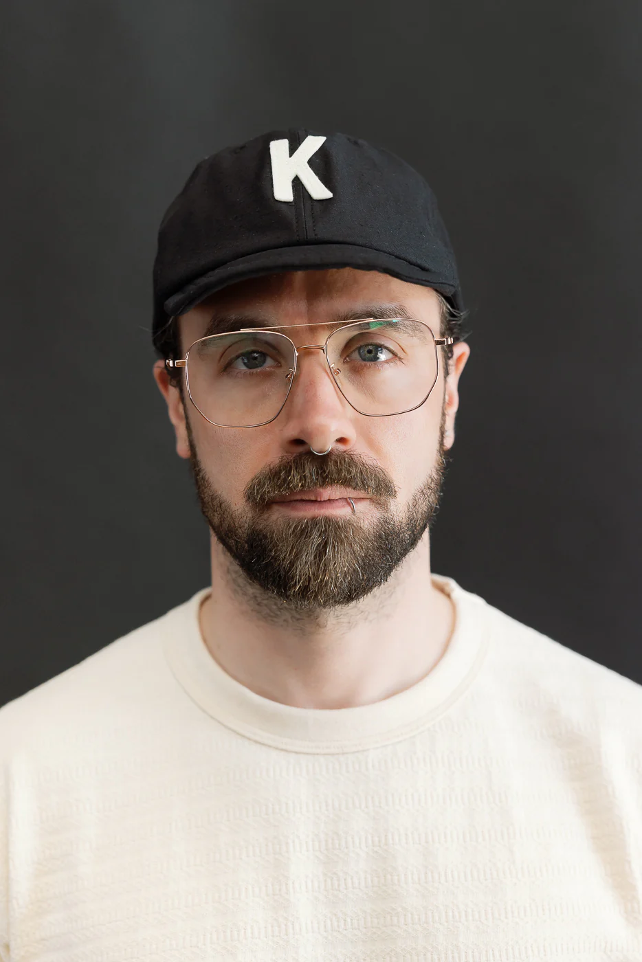 JM6553 - Back Nep BB Cap "K" - 07 Black - Image 7