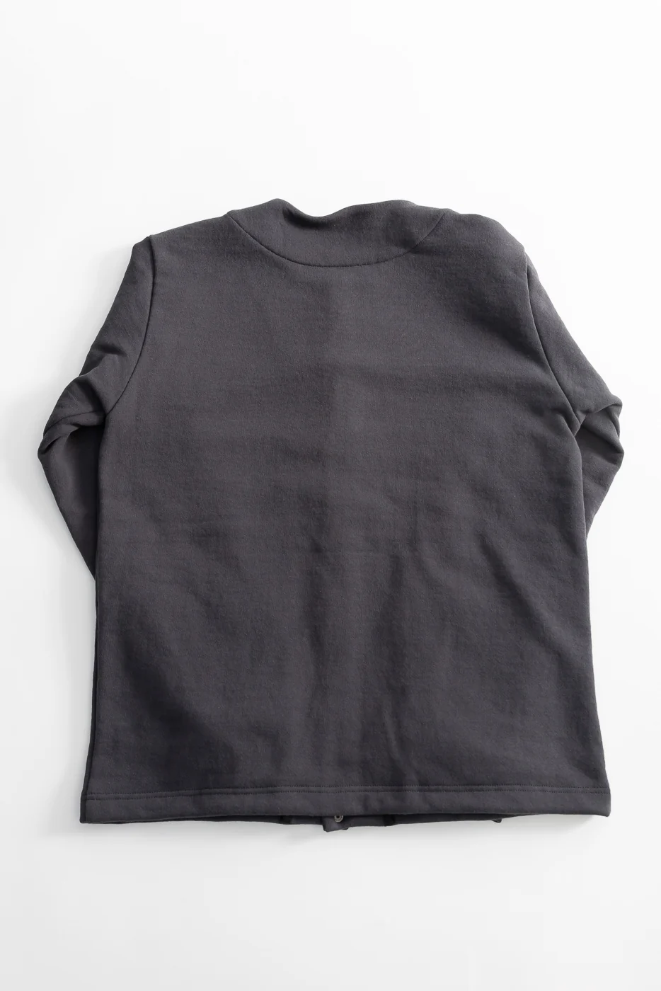 JM8580 - Big Loop Collarless Jacket - 177 Ink Black - Image 5