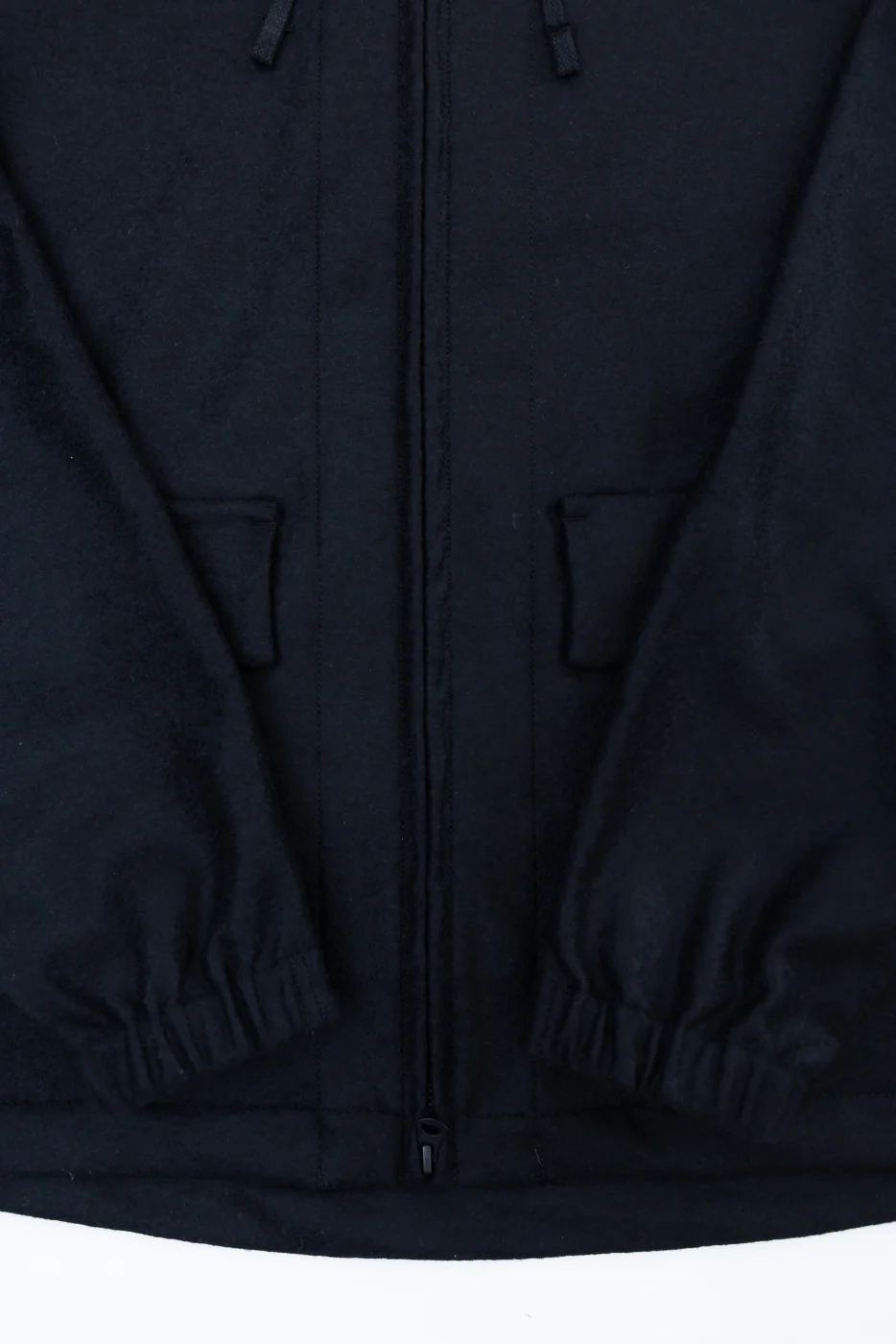 JM8596 - Comp Wool Stand Neck JK - 107 Black - Image 3