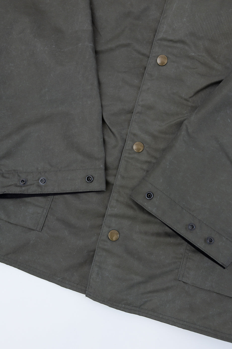 JM8631 - Pigment Collarless Jacket - 320 Olive - Image 3