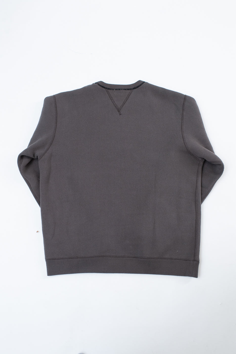 LCS1003 - Sinker Super Fluffy Knit Double-V Sweatshirt - Classic Black - Image 4