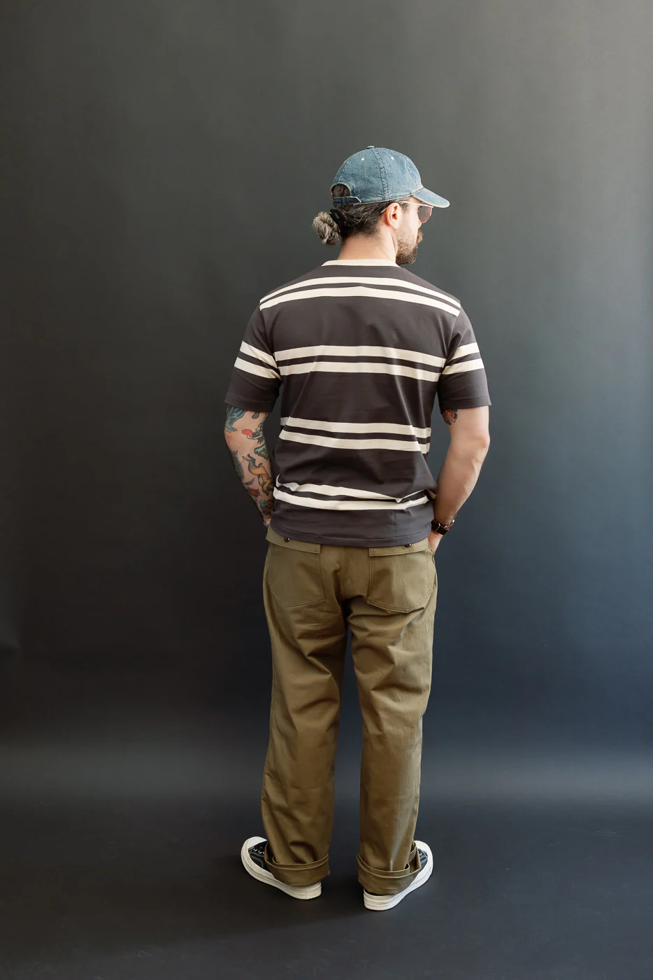 Lot 1086 - HBT Military Pants - OD Green - Image 10