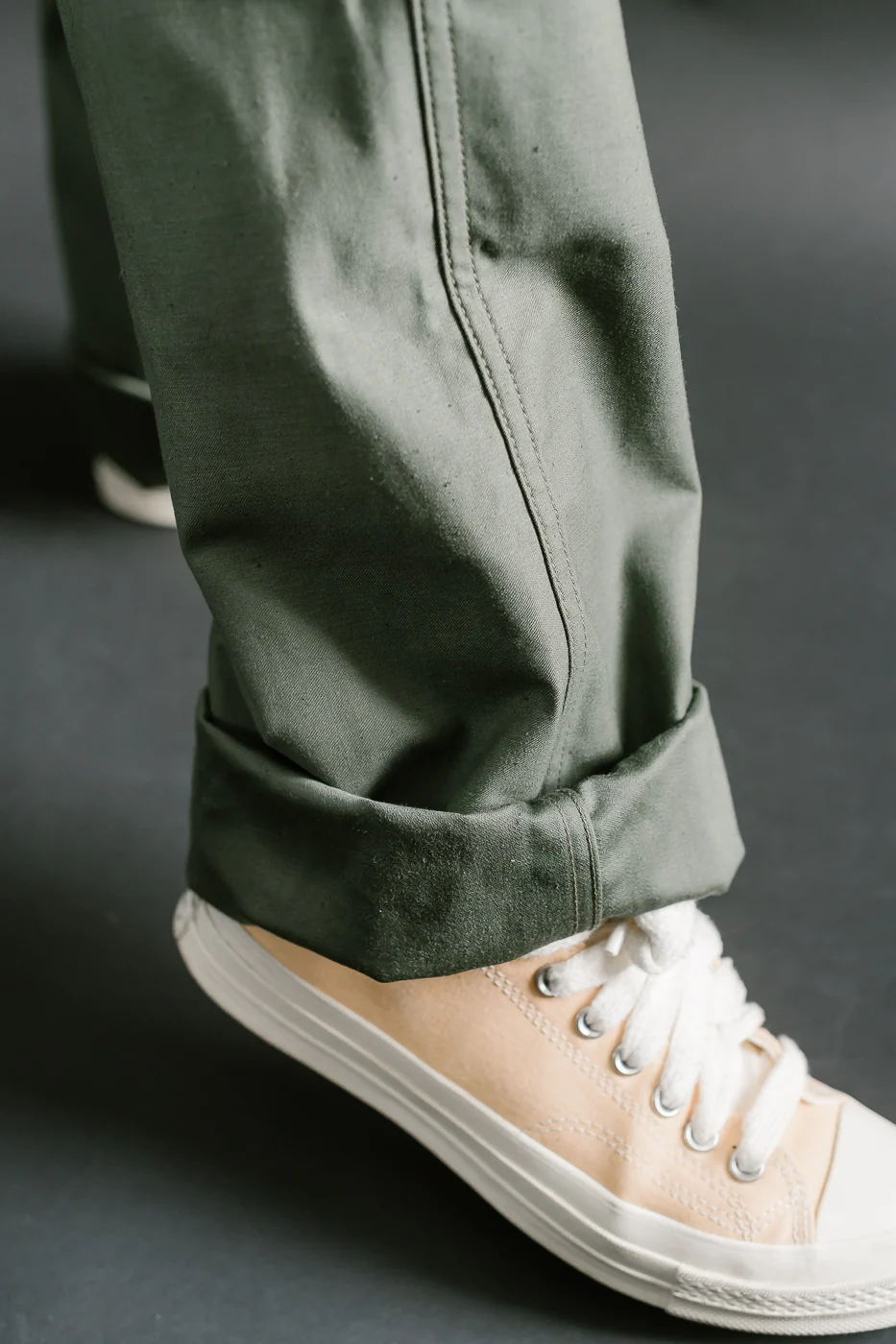 Lot 225 - Back Satin Baker Pants - OD Green - Image 20