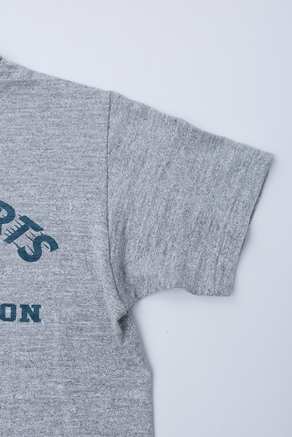 Lot 4601 - Slubby Cotton T-Shirt "Speed Parts" - Heather - Image 3