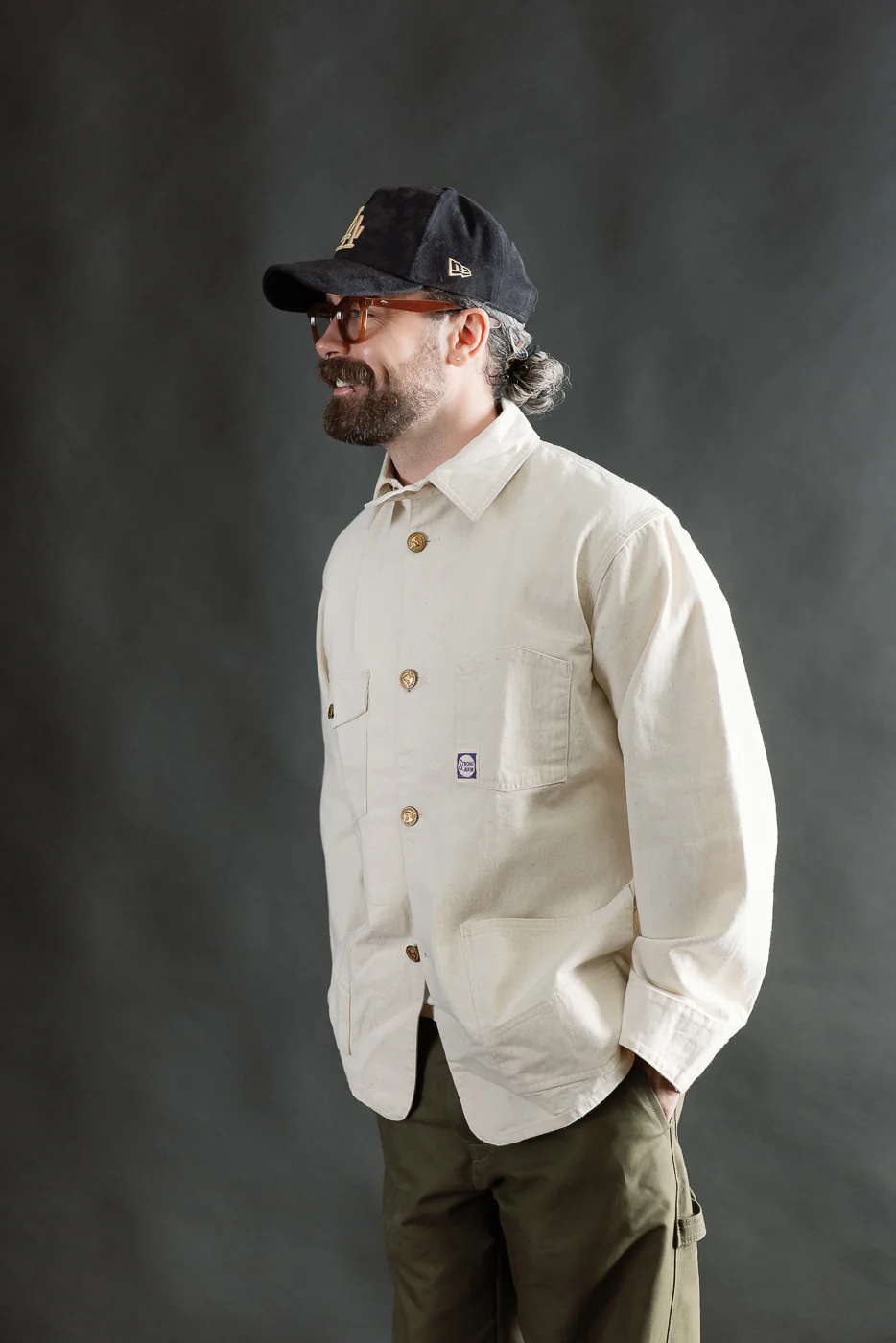 Lot JG-29 - House Painter's Jacket - Ecru - Image 13