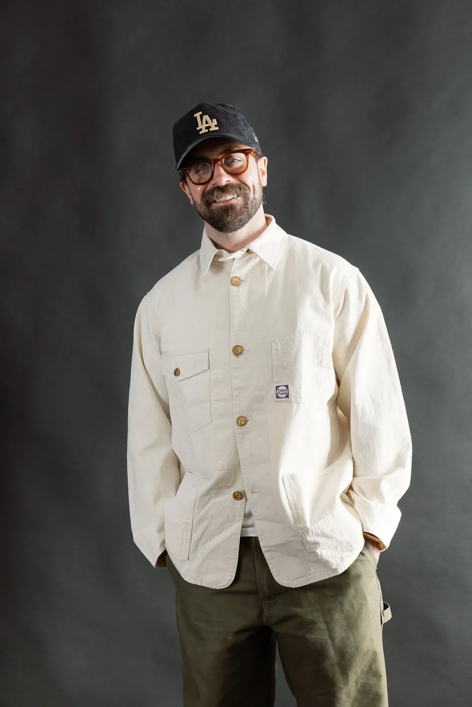 Lot JG-29 - House Painter's Jacket - Ecru - Image 14
