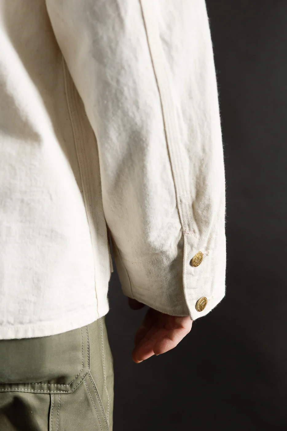 Lot JG-29 - House Painter's Jacket - Ecru - Image 19