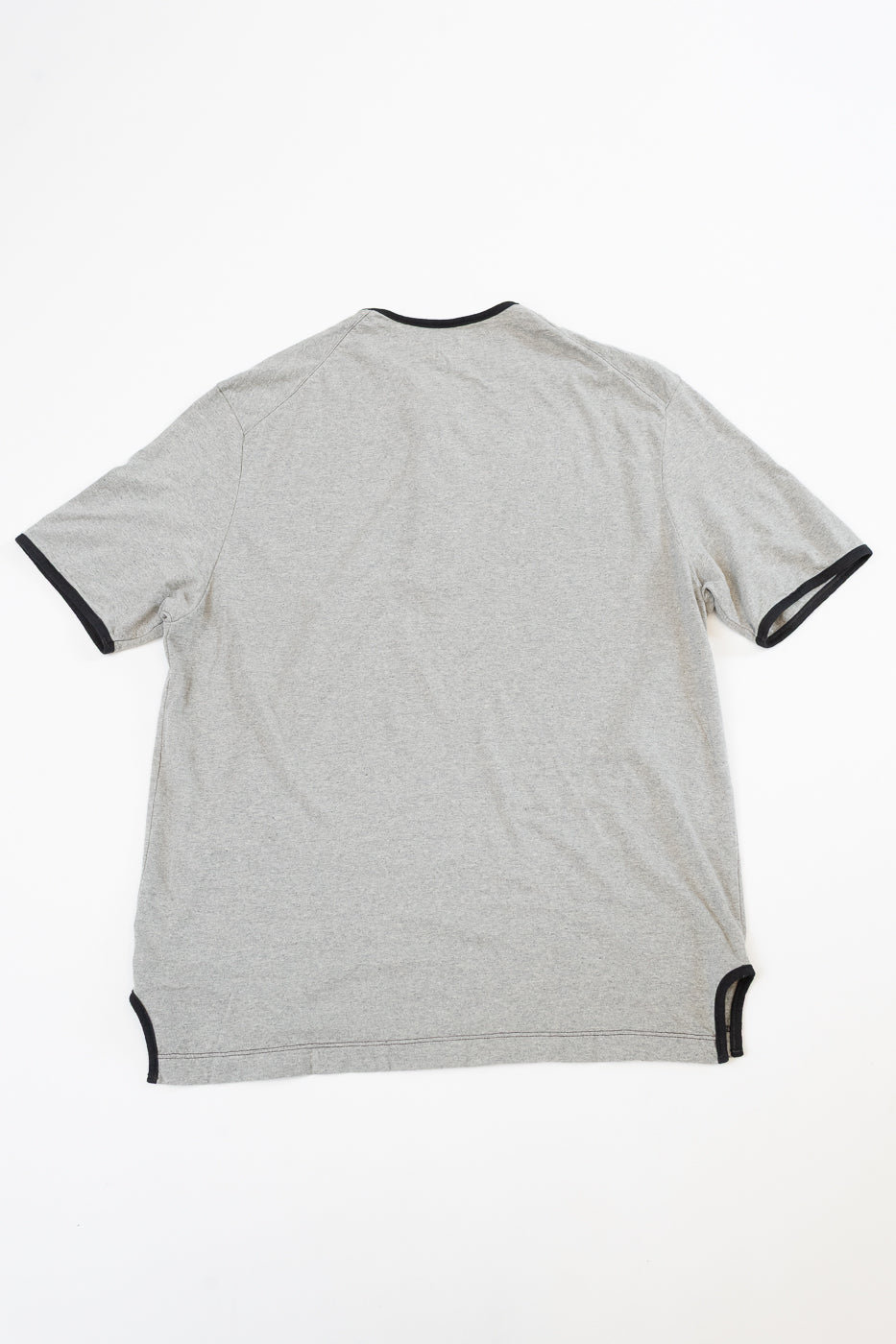 LRH1040 - Supima Cotton Henley - Two-tone Vintage Grey - Image 5