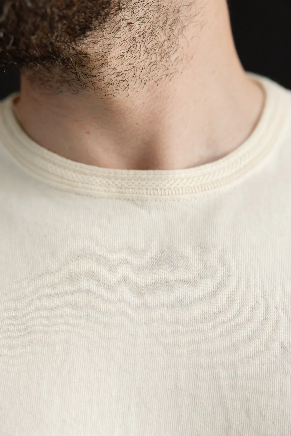 LRC1128 - Shoulder Taped S/S Crewneck Tee - Classic Ivory - Image 19