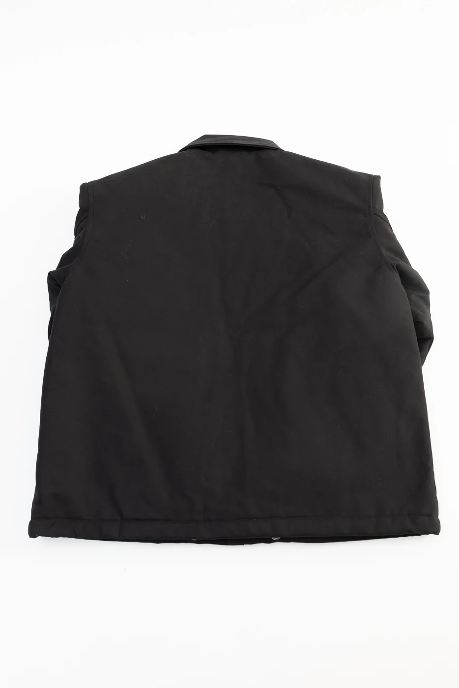 M-A-001 - Dago Jacket Lined Nebraska Cotton - Black - Image 5
