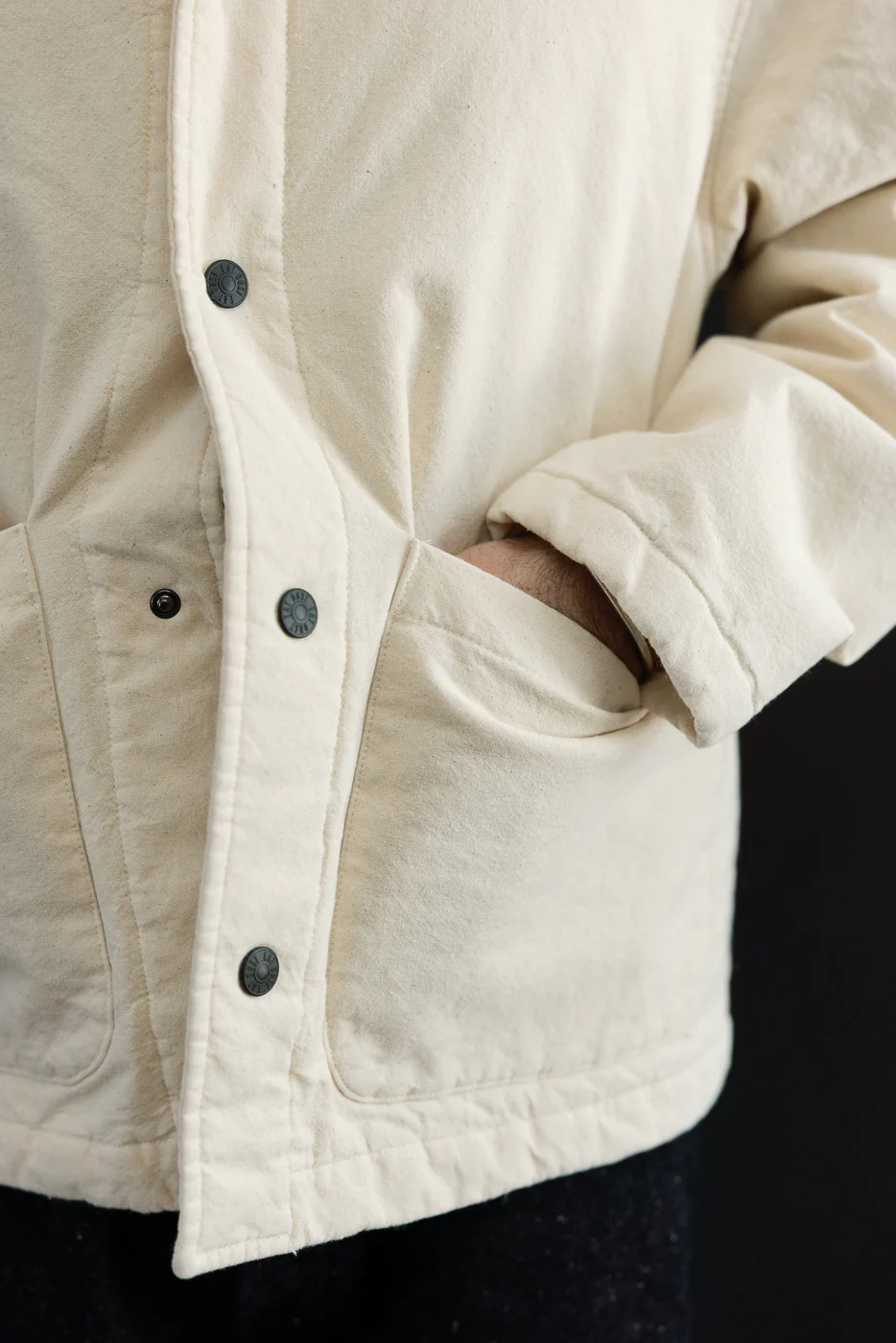 M-B-005 - Sonora Jacket - Ecru - Image 16