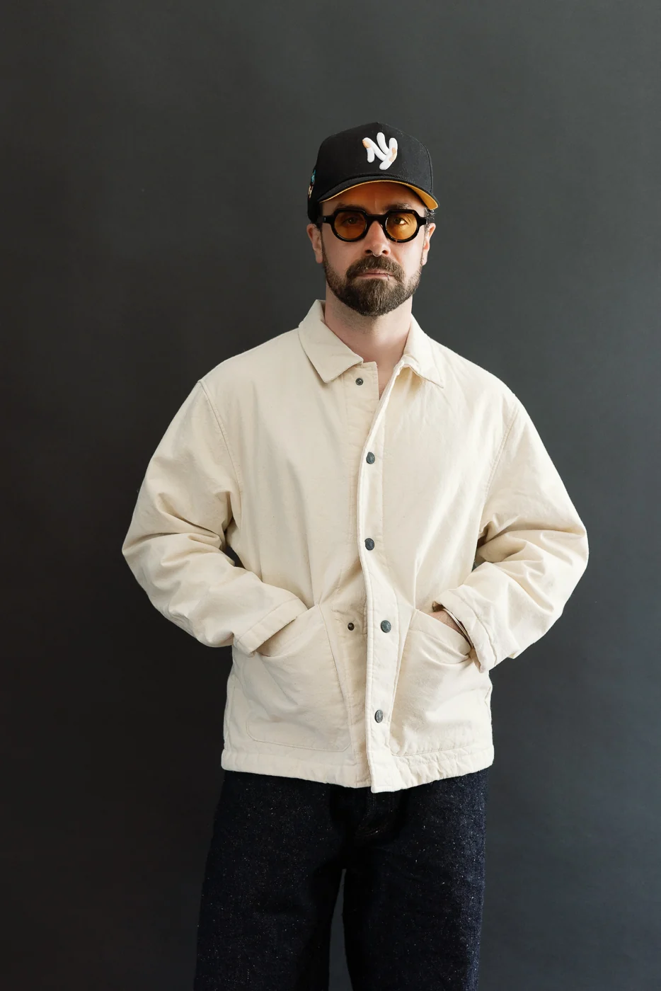 M-B-005 - Sonora Jacket - Ecru - Image 9