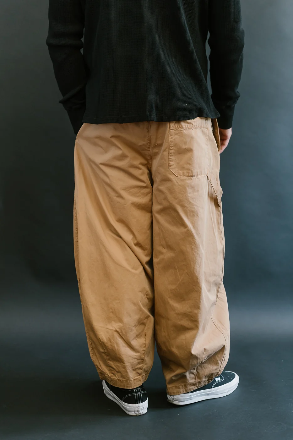 M-C-004 - Sultan Pants Fine Broken Twill - Almond - Image 13