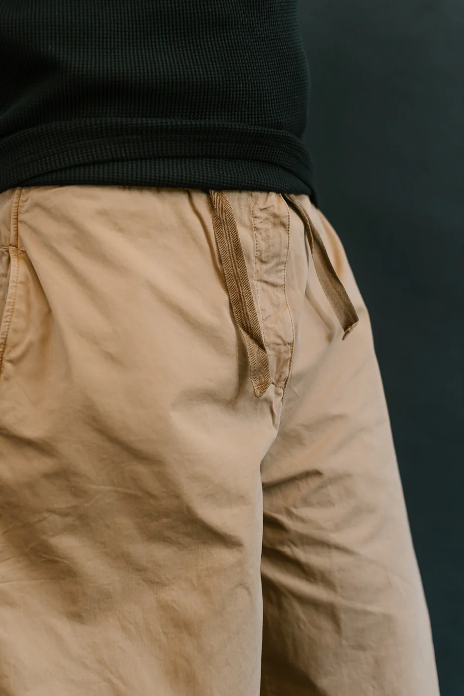 M-C-004 - Sultan Pants Fine Broken Twill - Almond - Image 18