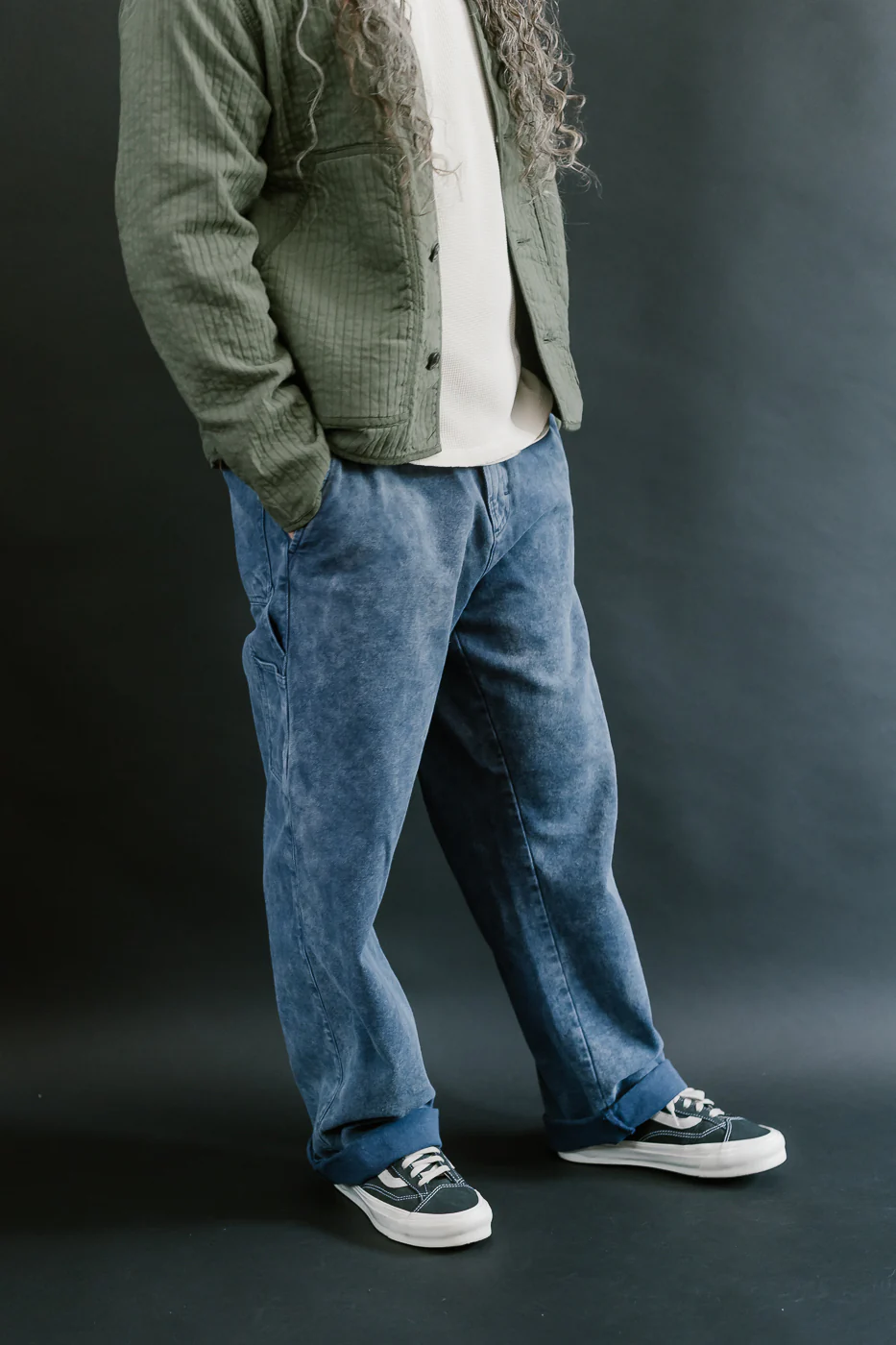 M-C-009 - Oakland Chino Canvas - Infinity Blue - Image 12