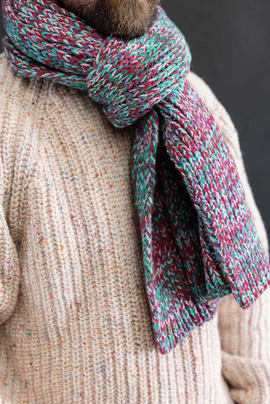 Marled Fantasies Scarf - Astro Mix - Image 8
