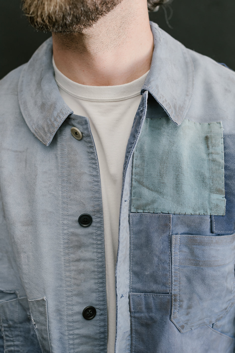 MSP-4010 - French Work Boro Jacket - Blue - Image 18