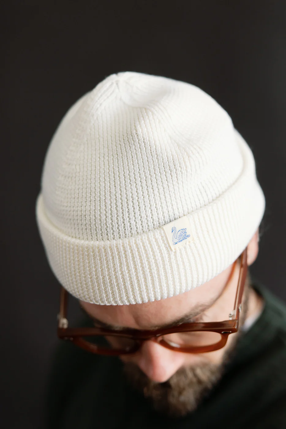 MWBN05.02 - Ribbed Structure Watch Cap Merino Wool - Nature - Image 6