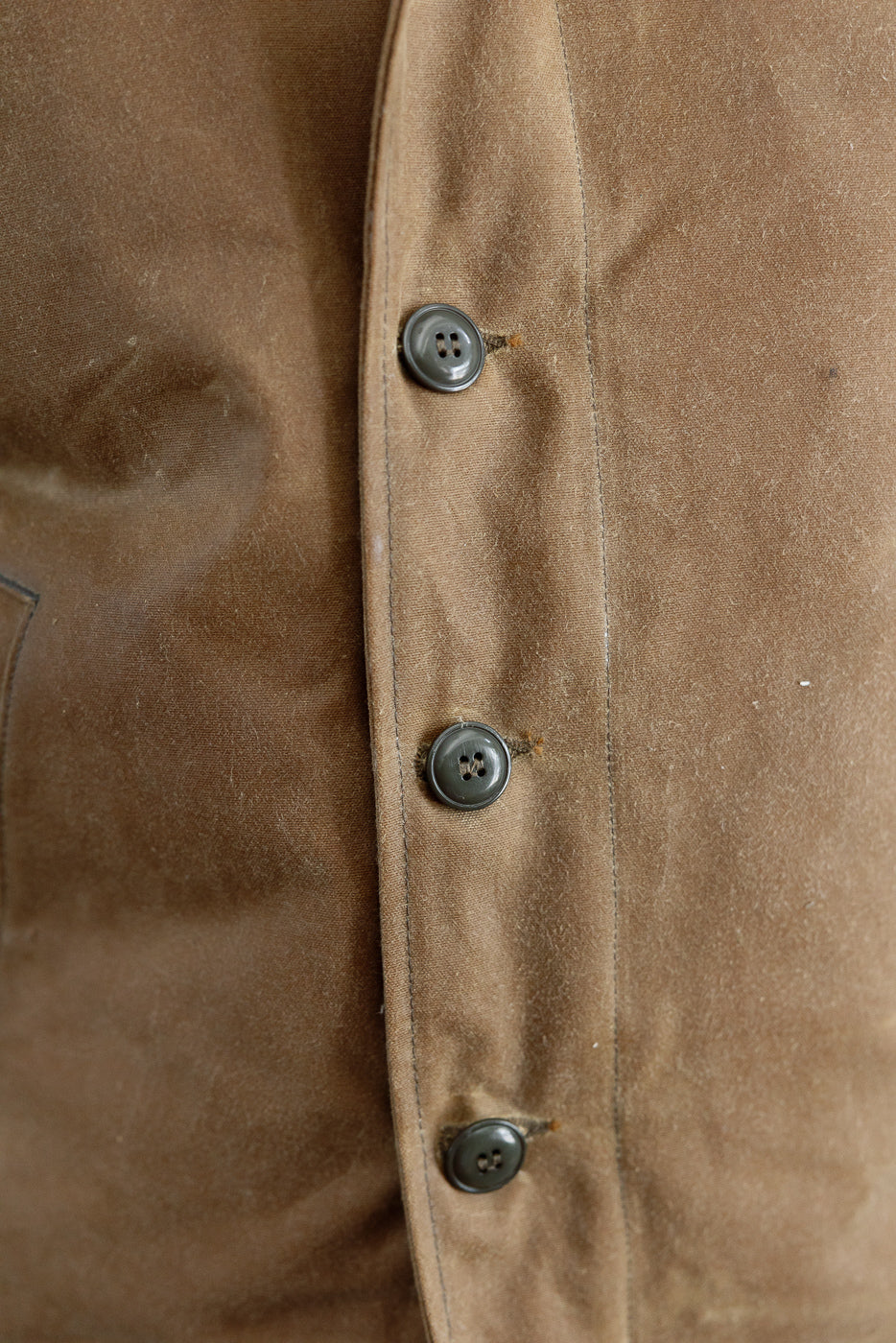 N-1 Waxed Deck Jacket - Hardtack, Grey - Image 23