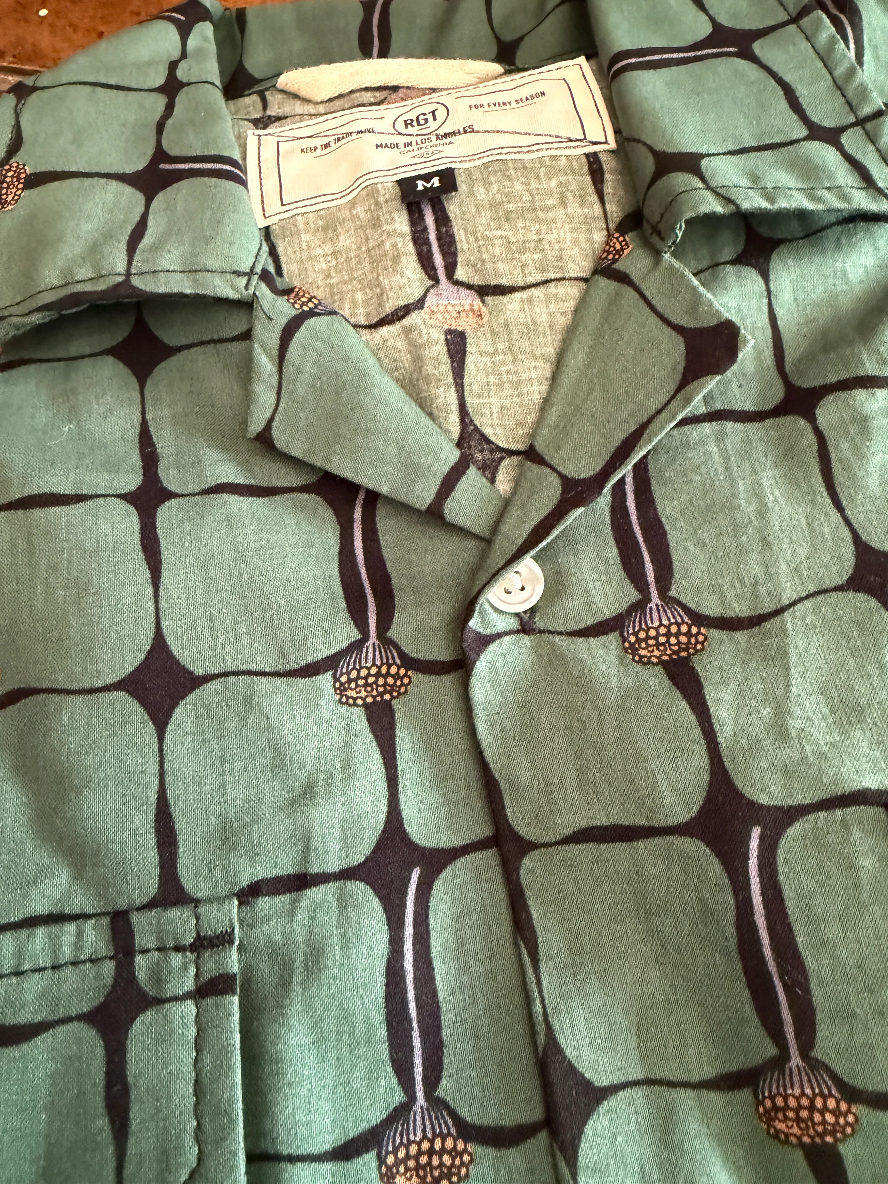 Once Worn - RGT Infantry Lotus Shirt Combo - Size Medium - Image 3