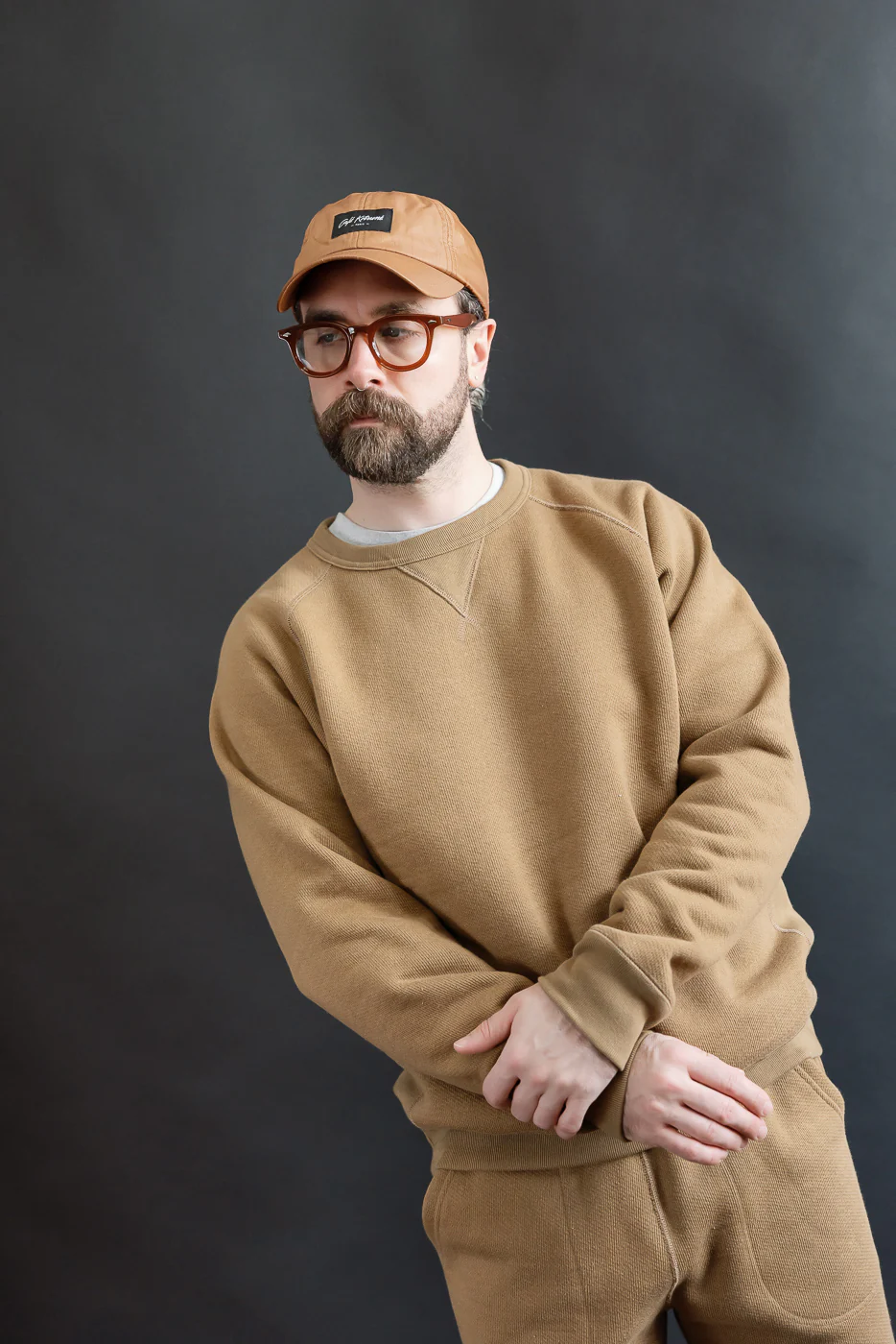 Pullover Crewneck - Double Heavyweight French Terry - Dune - Image 16