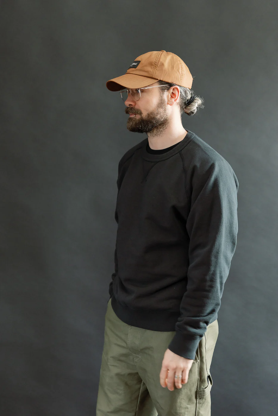 Pullover Crewneck - Super Looper French Terry - Sumi - Image 9