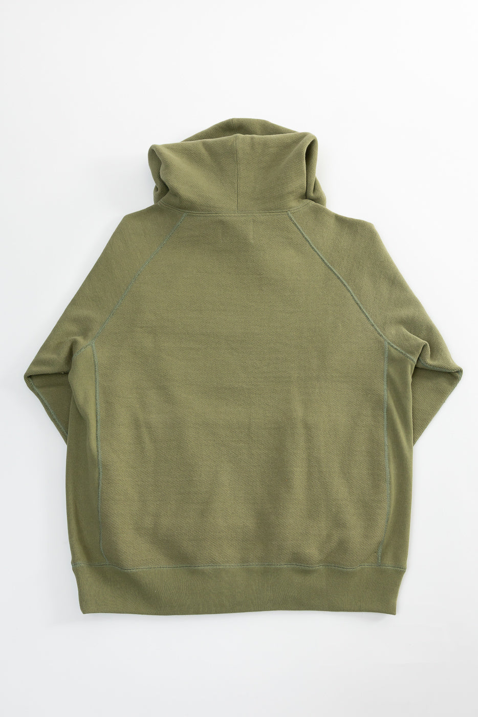 Pullover Hoodie - Double Heavyweight French Terry - Sage - Image 4