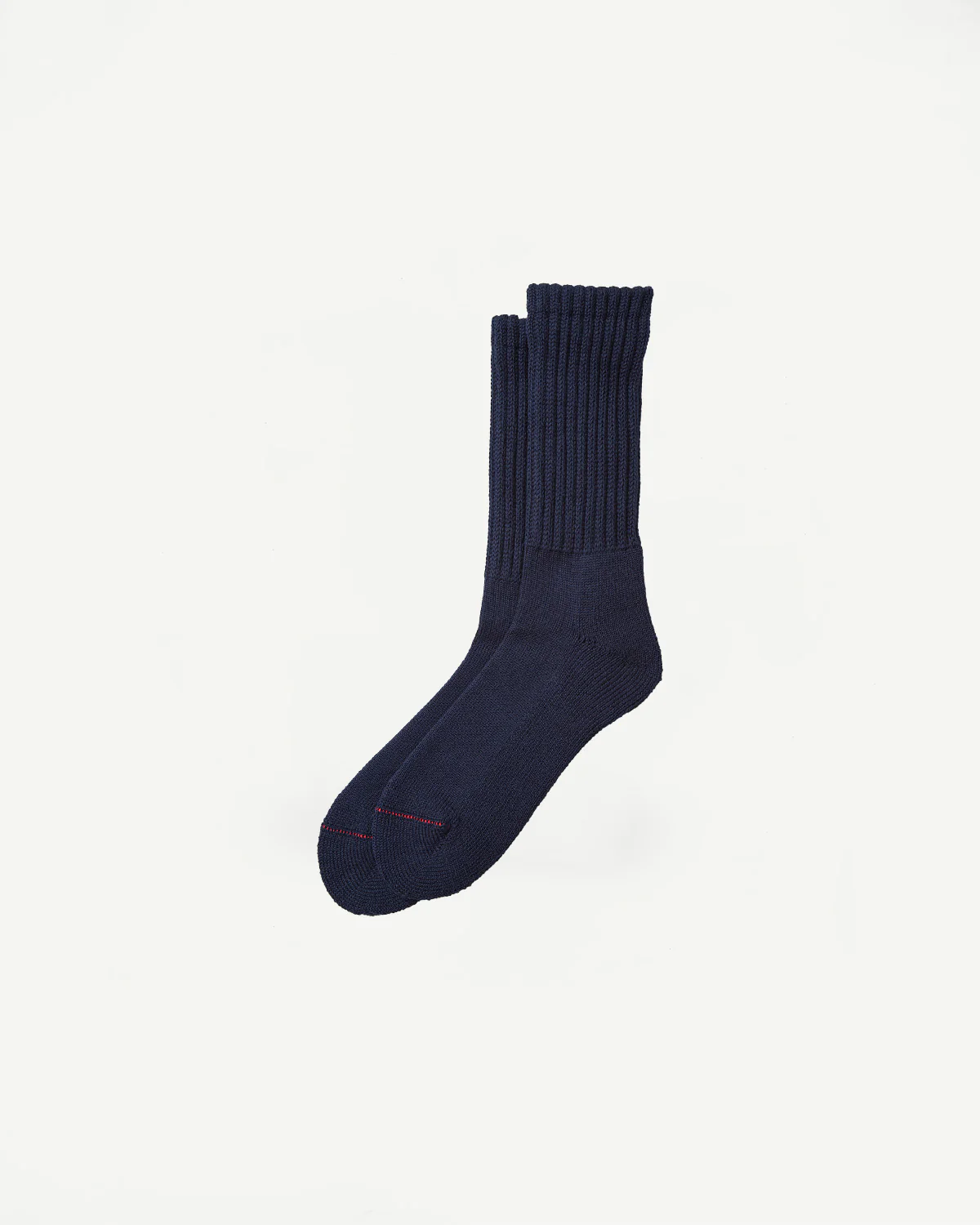 R1334 - Loose Pile Crew Sock - Navy