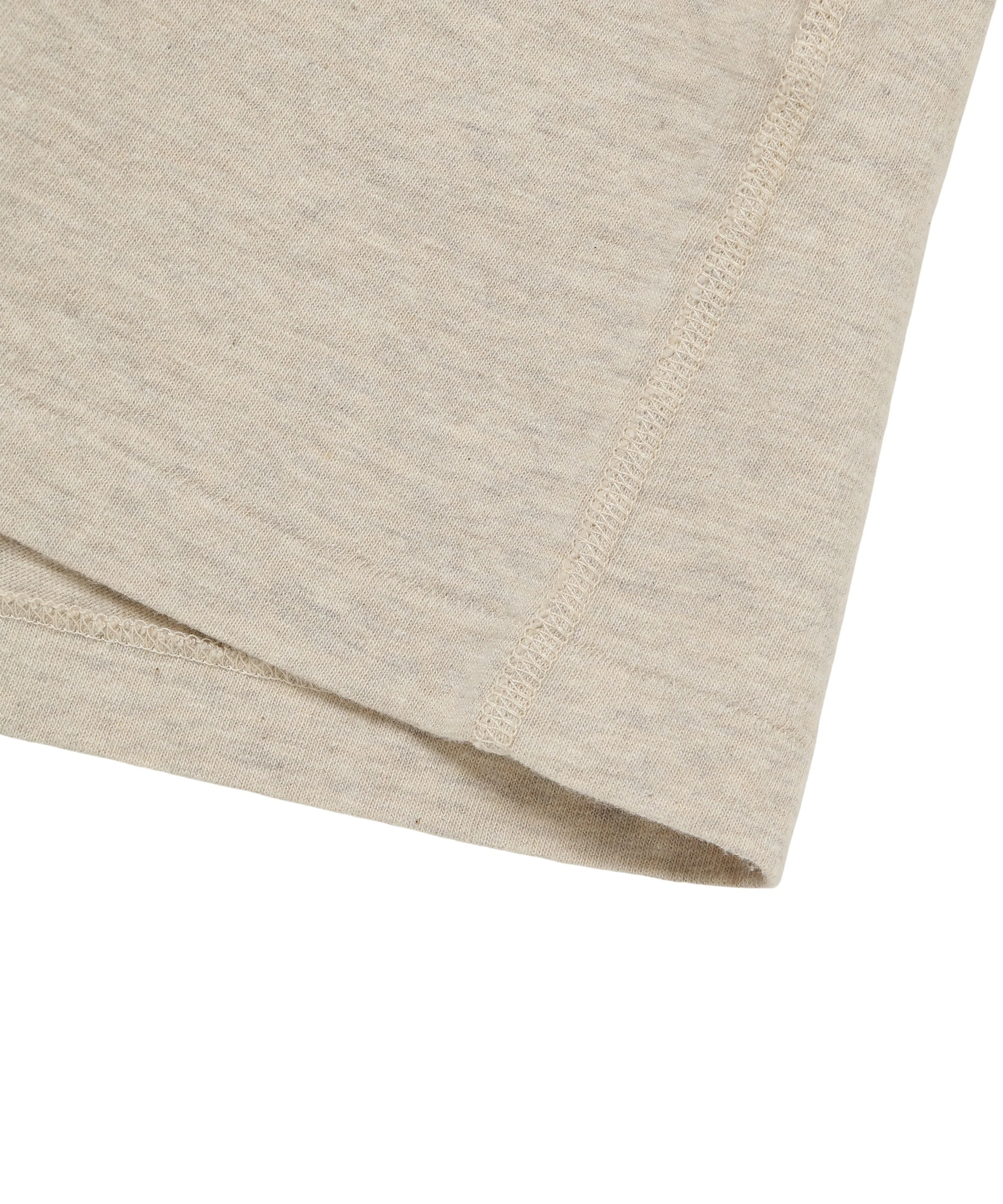 Recycled Cotton Foxfibre® Ringer T - Stone - Image 4