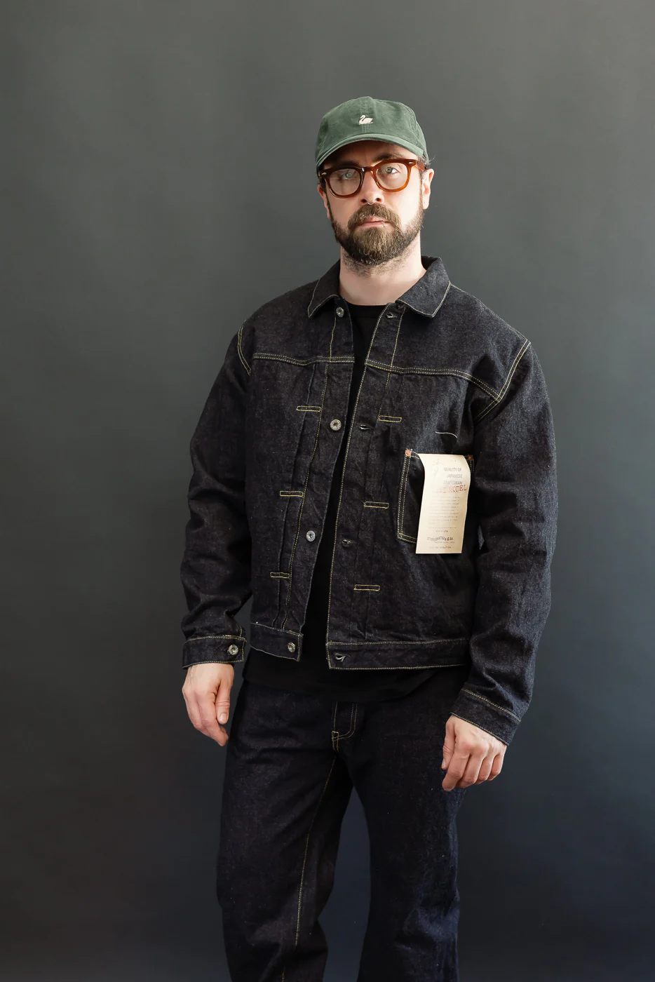 S SD-401W - No. 100 WWII Selvedge Denim Jacket - Type I - Image 15