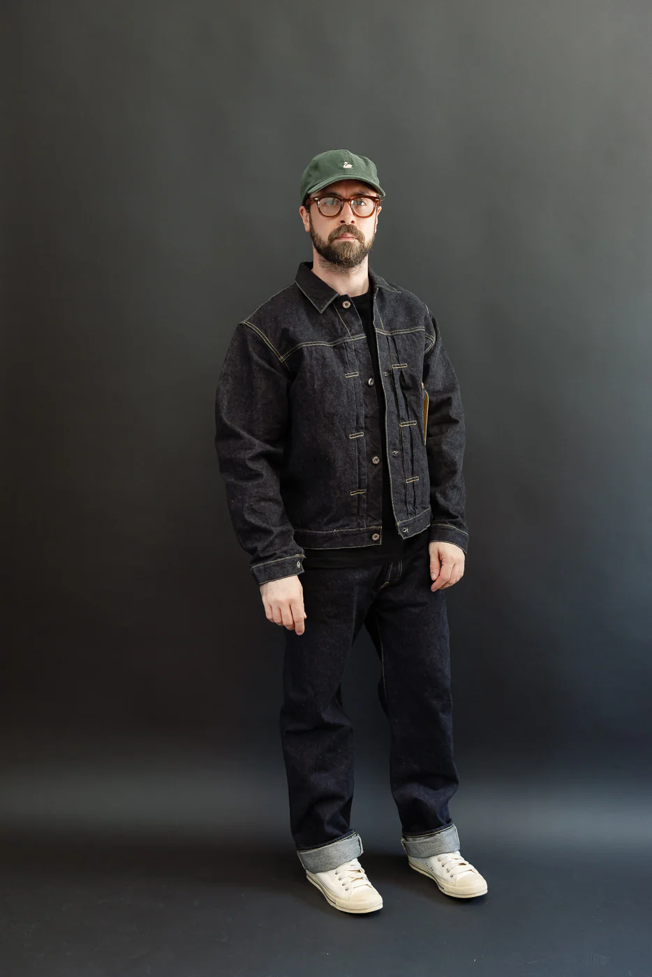S SD-401W - No. 100 WWII Selvedge Denim Jacket - Type I - Image 6