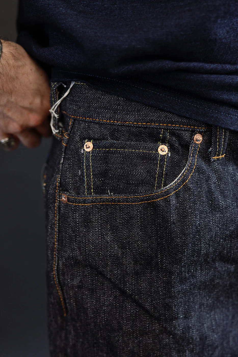 S310XX19ozII - 19oz "Kiwami" Selvedge Denim - Super Wide - Image 17