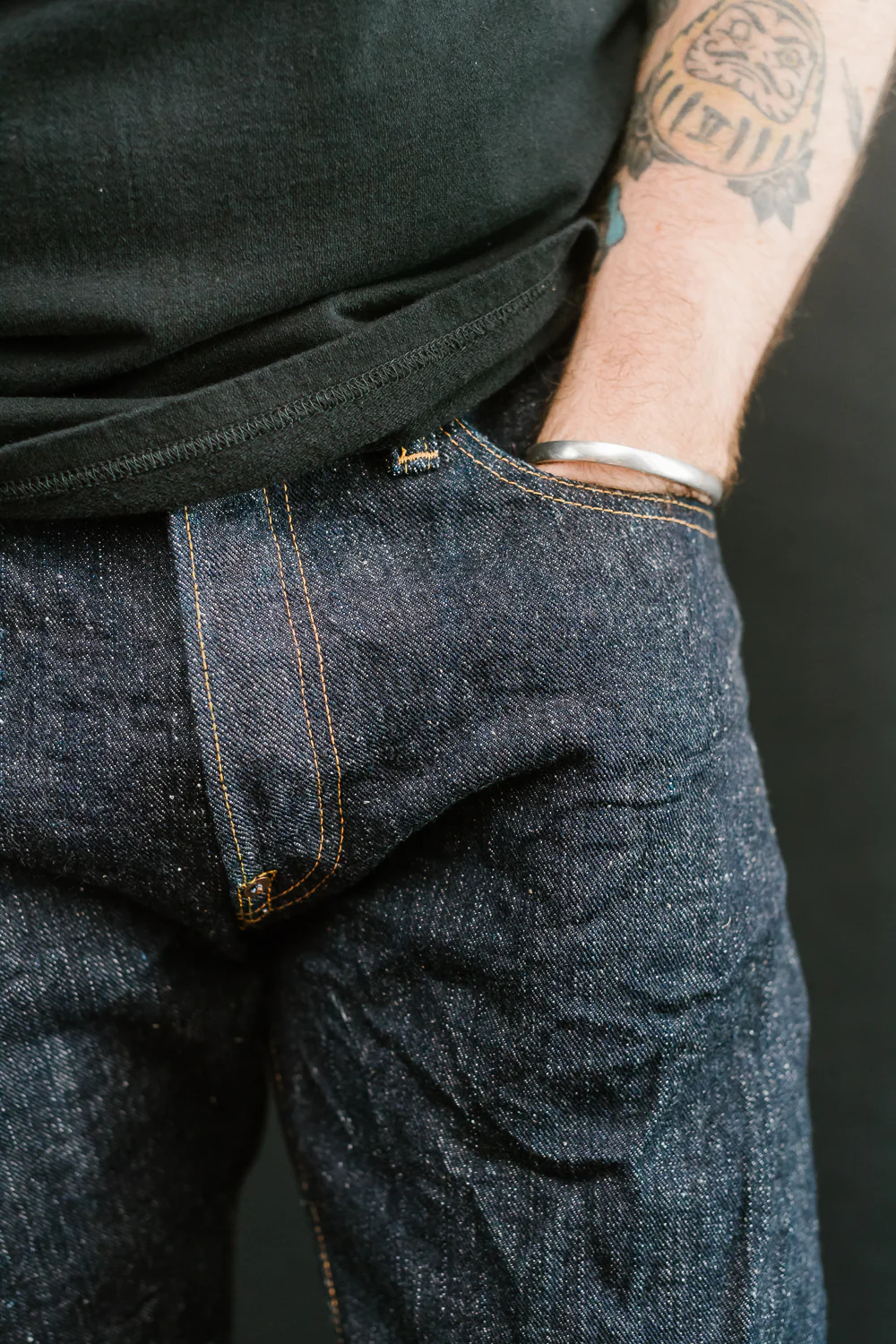 S526XX17ozL-25th - 17oz "Sasaki Kojiro" Slubby Left Hand Twill Selvedge Denim - Straight - Image 23