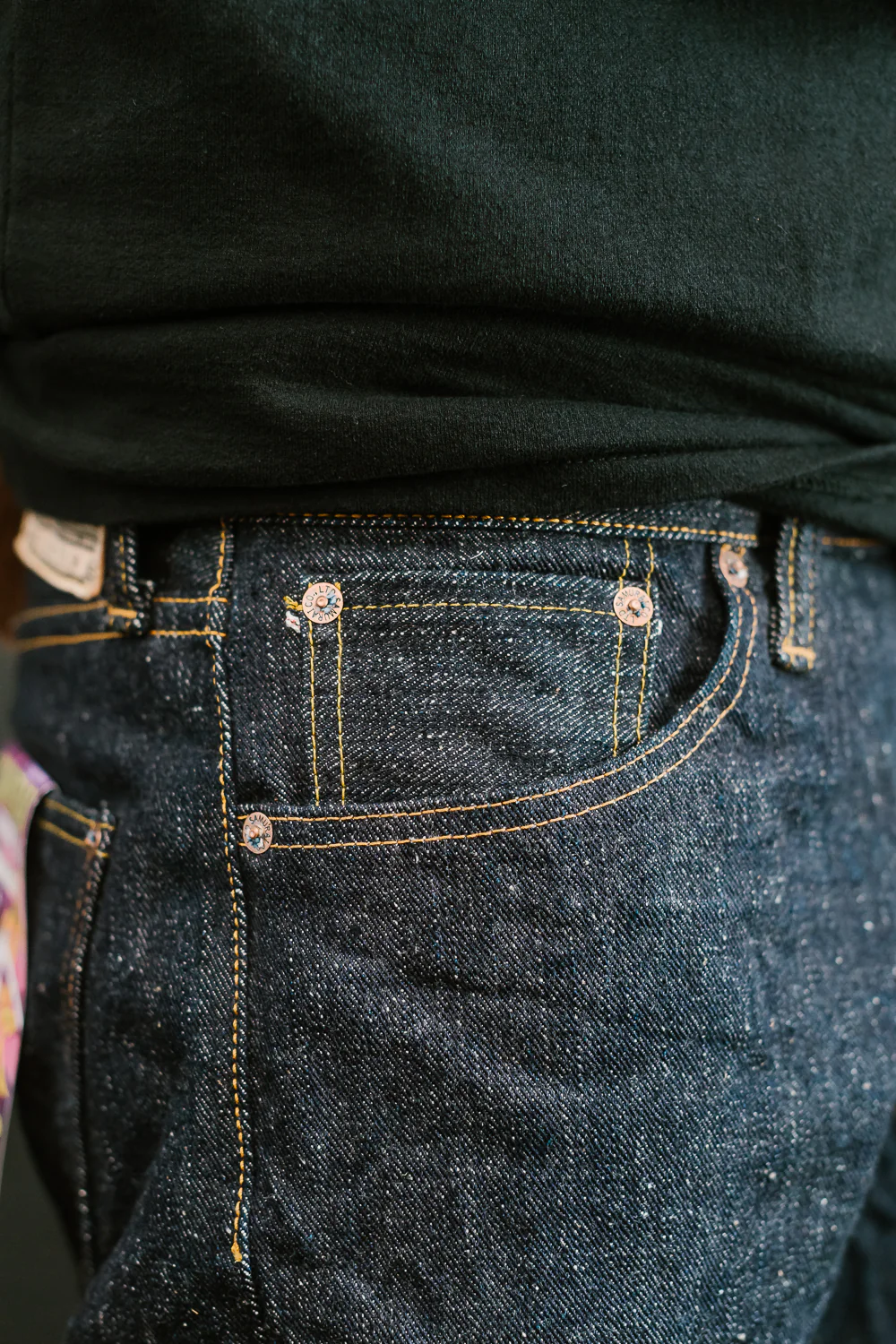 S526XX17ozL-25th - 17oz "Sasaki Kojiro" Slubby Left Hand Twill Selvedge Denim - Straight - Image 24