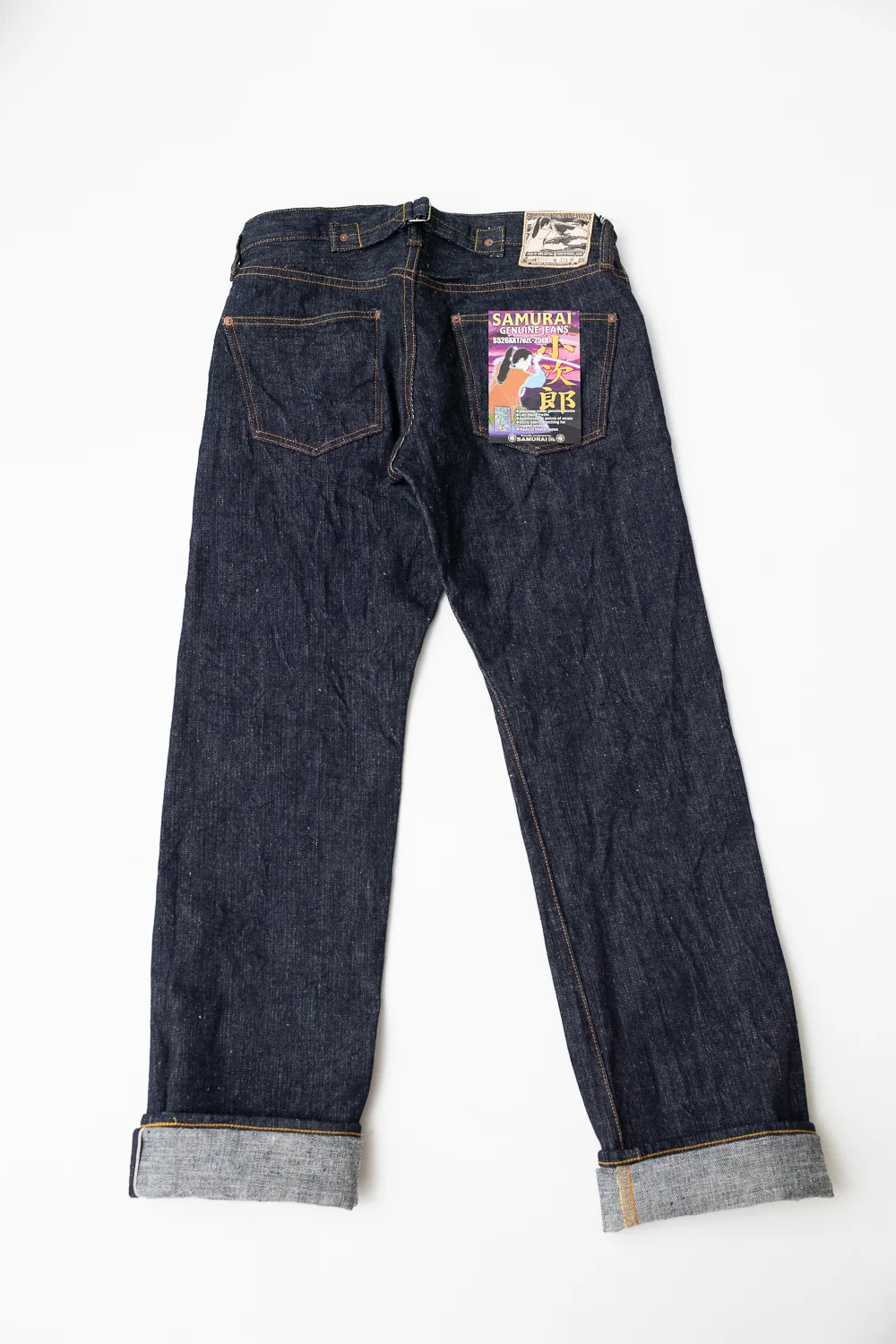 S526XX17ozL-25th - 17oz "Sasaki Kojiro" Slubby Left Hand Twill Selvedge Denim - Straight - Image 7