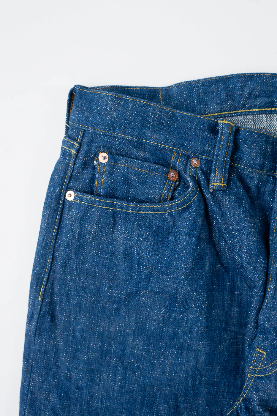 S710XX17oz-SLB - 17oz "Murakumo" Slub Selvedge Jeans - Slim Straight - Image 4