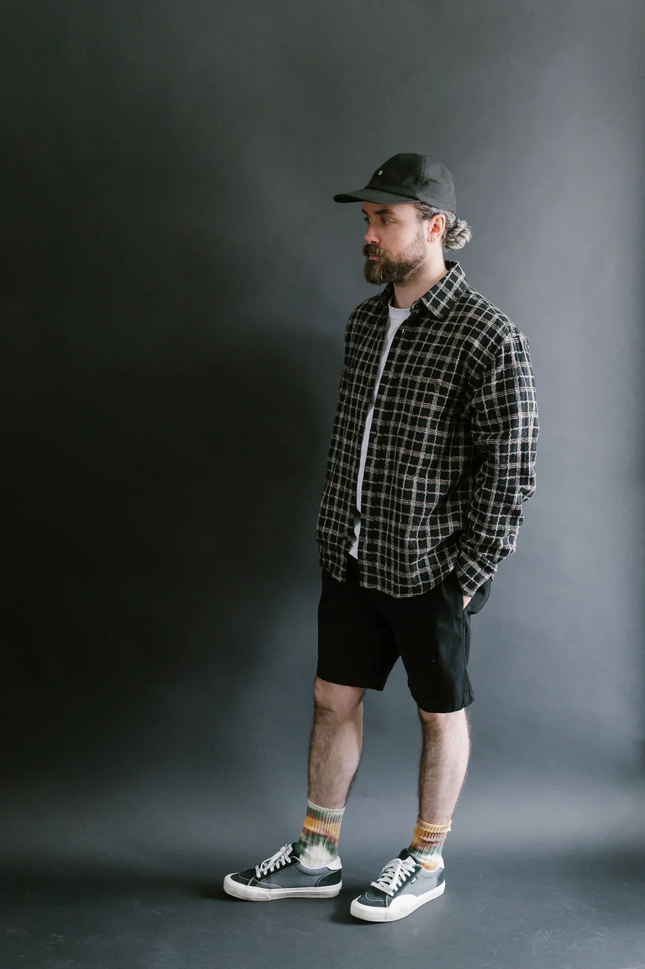 Safari Shorts Twill - Black - Image 8