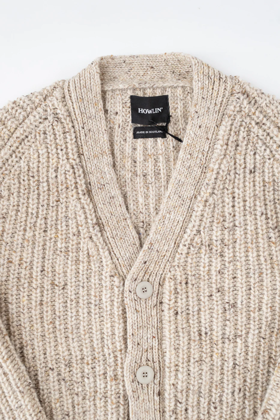 Safety Knit Cardigan - Biscuit - Image 2