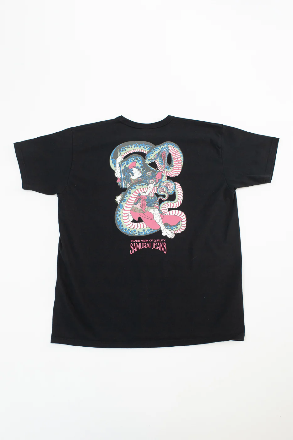 SJST25-102L - "Snake Slayer" Heavyweight T-Shirt  - Black - Image 6