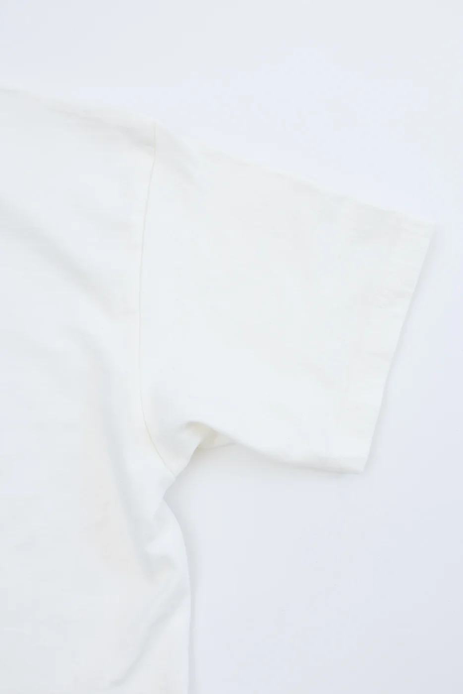 SJST26-102L - "Winter is Coming" 3cm Longer Heavyweight T-Shirt - White - Image 3