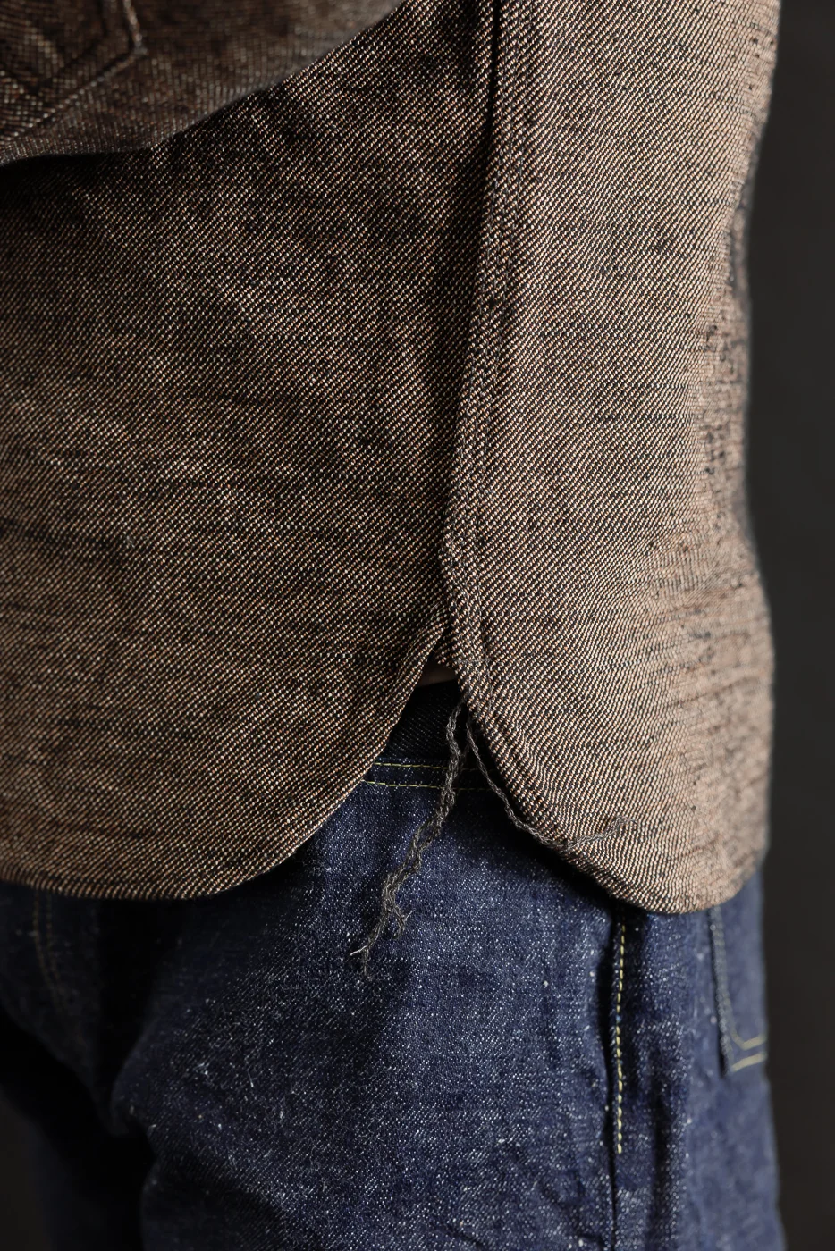 SMN25-01W - Elemental Flannel Shirt - Black - Image 21