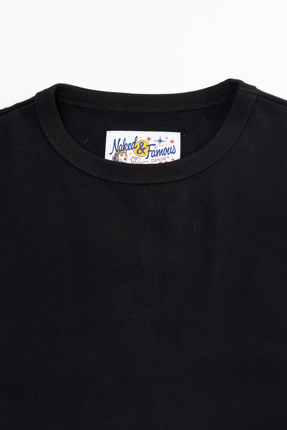 Strong Tee - 11oz Heavyweight Jersey - Black - Image 2