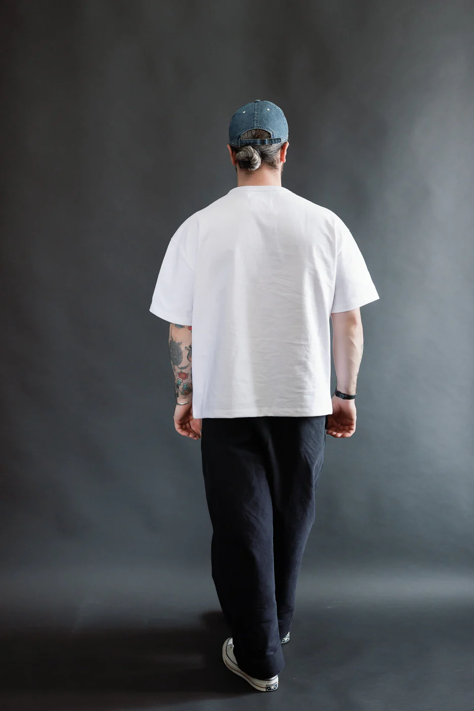 Strong Tee - 11oz Heavyweight Jersey - White - Image 7