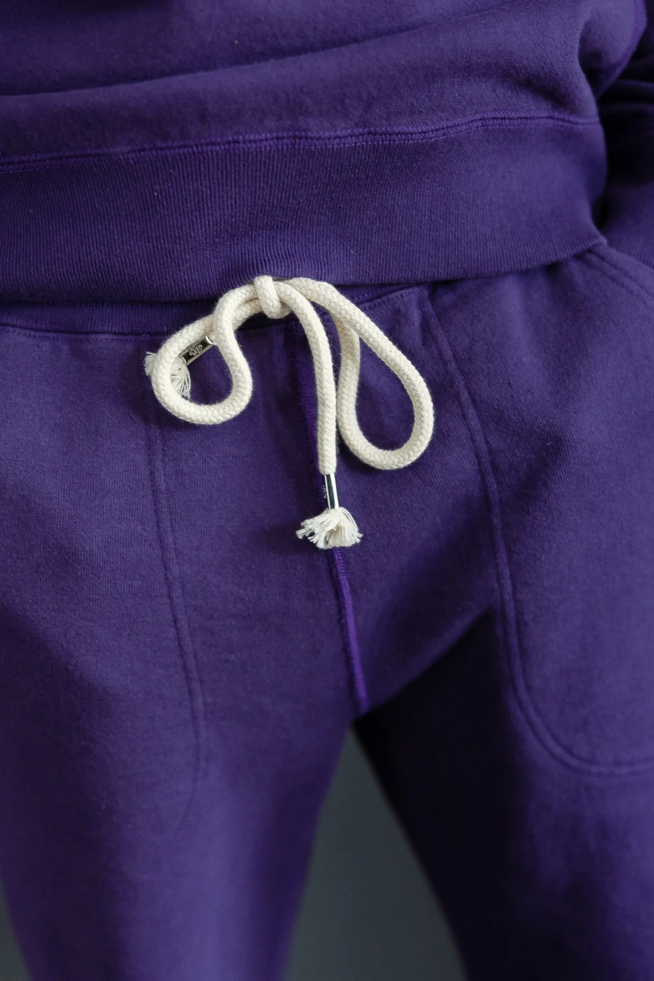 Sweatpants - Super Looper French Terry - Purple - Image 22
