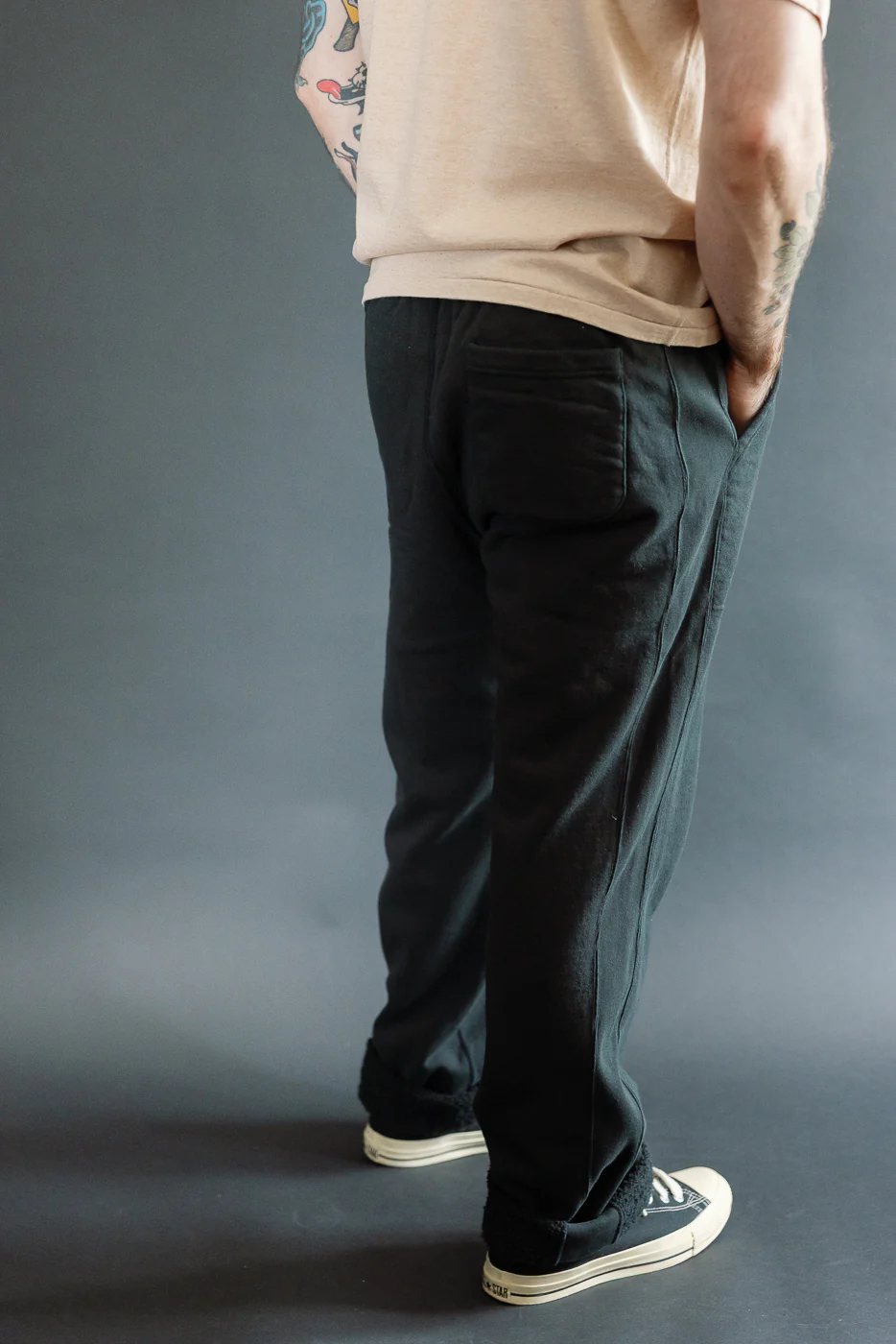Sweatpants - Super Looper French Terry - Sumi - Image 11