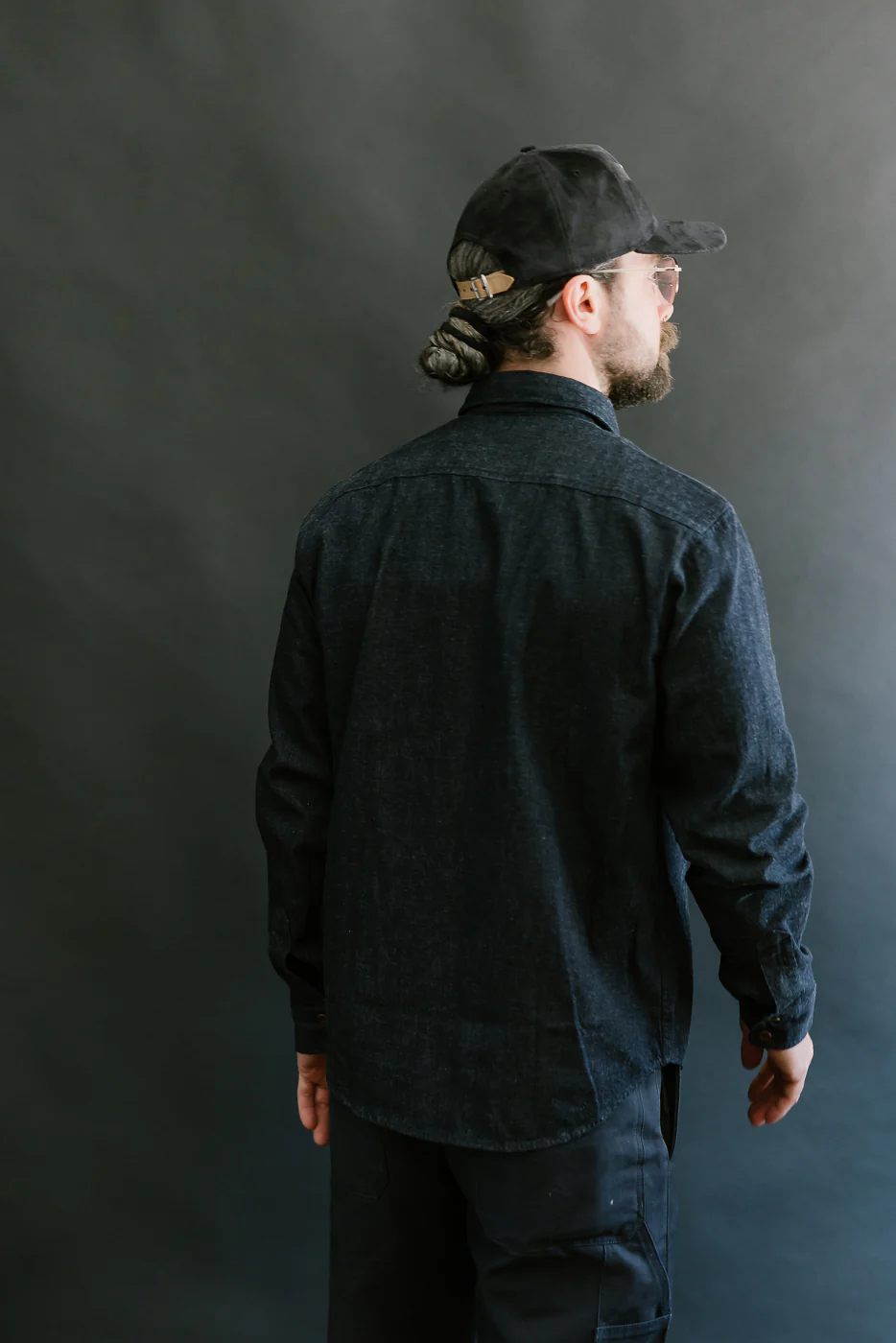 The Alamo Shirt Chambray - Indigo - Image 11