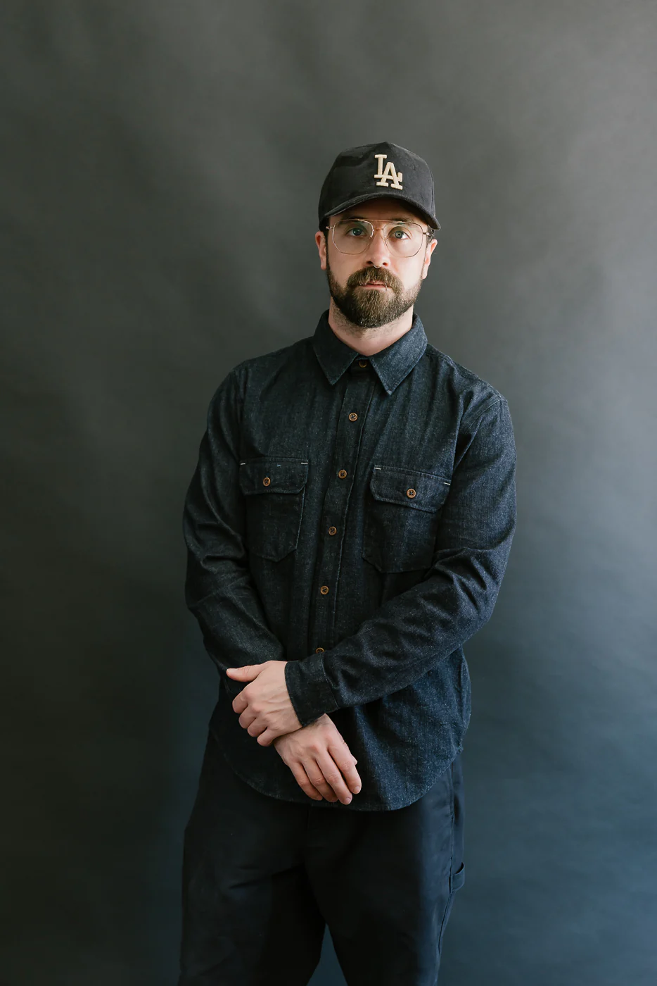 The Alamo Shirt Chambray - Indigo - Image 14