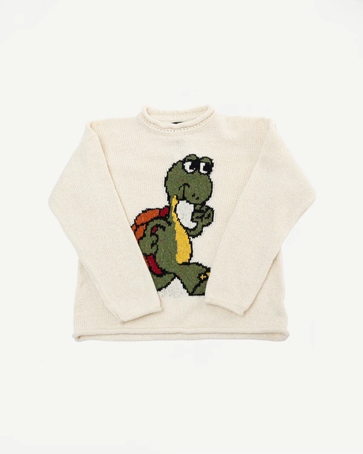 Turtles Have Short Legs Popover - Ecru